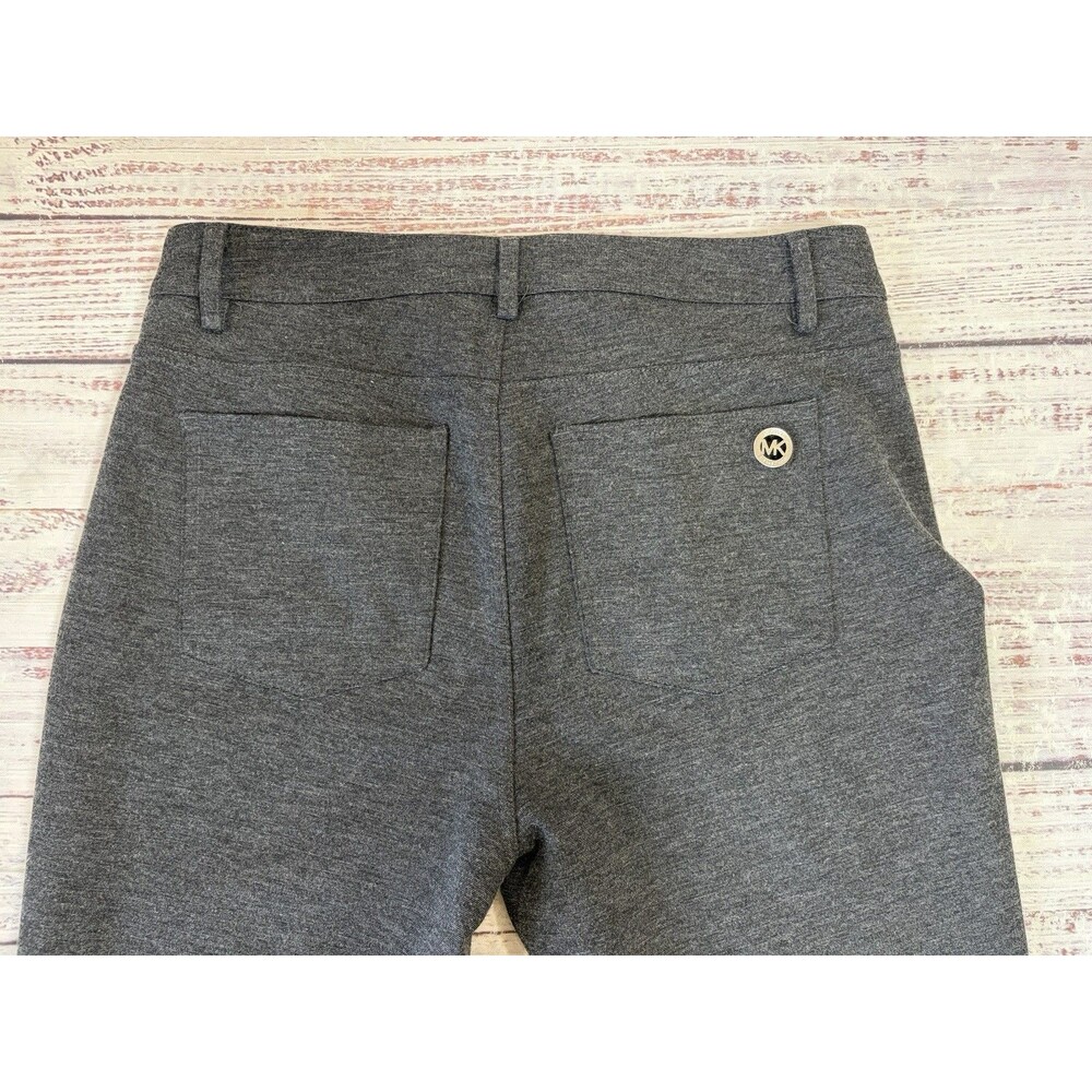 Michael Kors Womens Size 6 Gray Slim Ankle Dress Pants Stretch Career Wear - Picture 6 of 8